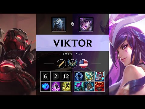 Viktor Mid vs Syndra - NA Challenger Patch 25.13