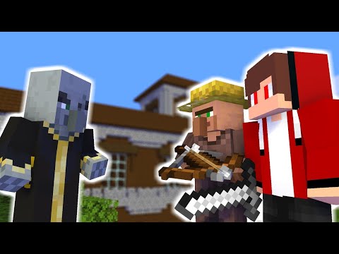 MAIZEN : JJ vs Pillager Revenge - Minecraft Animation JJ & Mikey