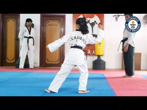 World's YOUNGEST Tae Kwon Do instructor! | Guinness World Records