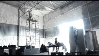 Утепление ангара (склада) ППУ Экотермикс. Защита на десятилетия.