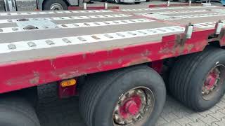 Van Eck CT-31 Mega Plateau Rollenbaan - Rollerbett - Luchtvracht platform oplegger | Foto 4 - Autoline