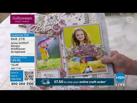 Anna Griffin Simply Wildflower Meadow Scrapbook Collecti...