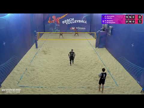 15:10 A. Antonenko / A. Zabuha - M. Bedukha / Y. Yevdokymov 28.12.2022 | Winners Beach Volleyball