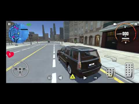 Car Simulator Escalade Driving ll Car Driving 2025 Gameplay Android Game