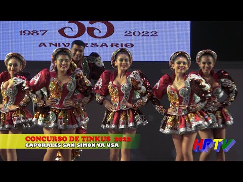 Caporales San Simón VA USA - Concurso de Tinkus 2022