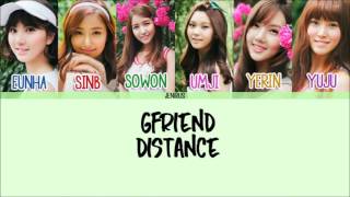 GFriend - Distance (한 뼘) [Eng/Rom/Han] Picture + Color Coded Lyrics