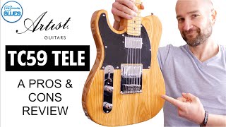 Video thumbnail for Artist Guitars TC59 Telecaster Review - Better than Harley Benton? by intheblues