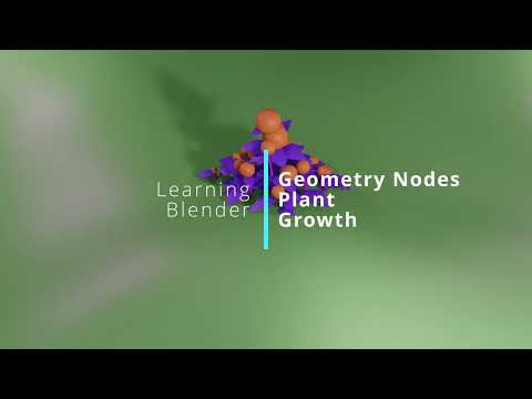Blender Geometry Nodes Plant Growth