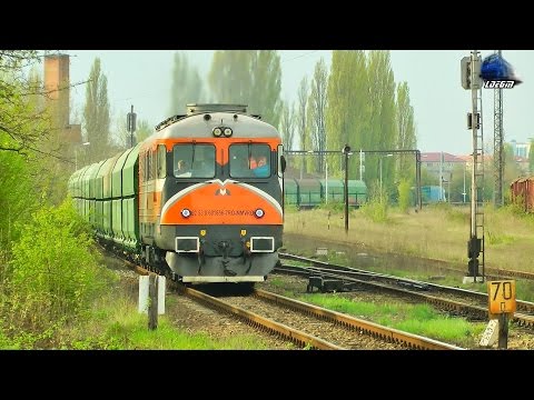 060-DA 60-1656-7 RO-MMV & Marfar PSZ Freight Train in Oradea Est Triaj - 04 April 2017