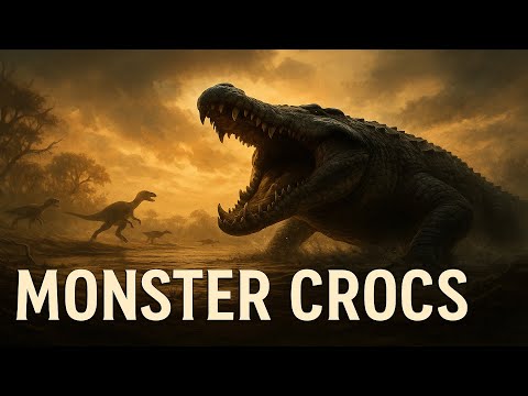 The Monster Crocodiles That Hunted Dinosaurs
