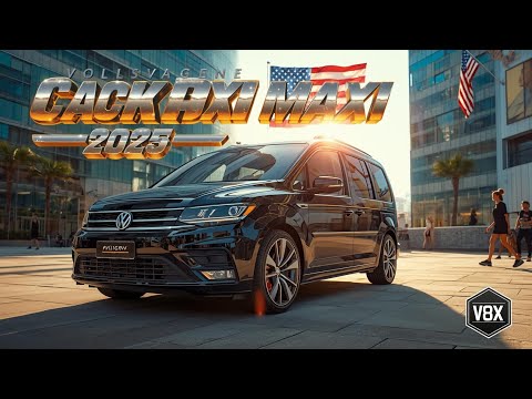 🔥 2025 VW Caddy Maxi SUV – The Smart Luxury Family Ride You Didn’t Expect! 🚙 | V8X Review