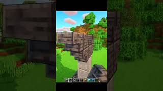 Criei uma Estátua Gigante de Picareta no Minecraft!