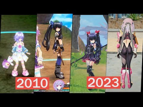 Evolution of Hyperdimension Neptunia games