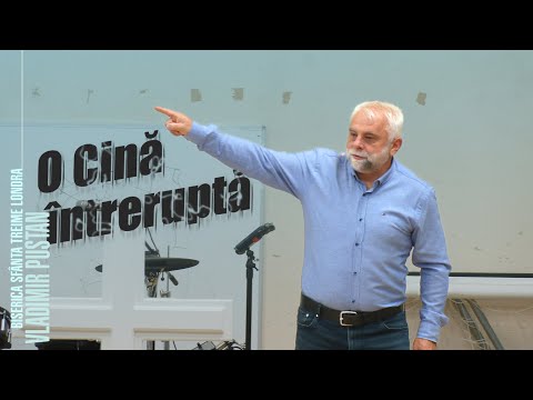 O Cină întreruptă • Vladimir Pustan • Biserica Sfânta Treime Londra • 2023