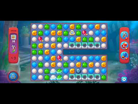 Fishdom Hard Level 11038 (with Double Lightning Booster) @choraelmin