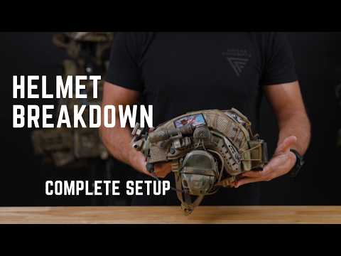 Helmet Breakdown: Ops-Core FAST SF, AMPs vs Peltors, SureFire 340V, ODG Helmet Cover, Wilcox G24