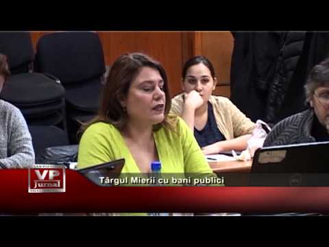 Târgul Mierii cu bani publici