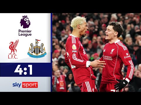 Wirtz & Ekitiké nehmen Newcastle auseinander! | FC Liverpool - Newcastle United | Highlights EPL