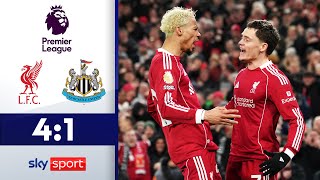 Wirtz & Ekitiké nehmen Newcastle auseinander! | FC Liverpool - Newcastle United | Highlights EPL