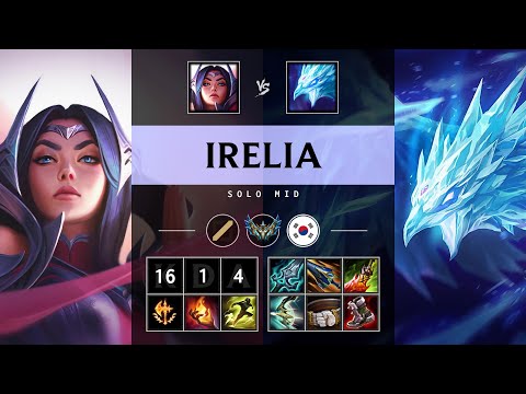 Irelia Mid vs Anivia - KR Challenger Patch 25.19