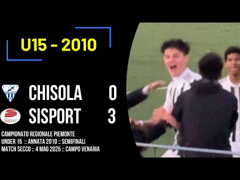 Chisola - Sisport   0 - 3 :: Campionato Regionale U15 :: 2010