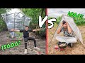 Transparent House Surviving Challenge With Low To High Budget