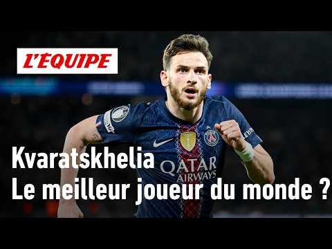 PSG : Comment Khvicha Kvaratskhelia est-il devenu le meilleur joueur du monde ?