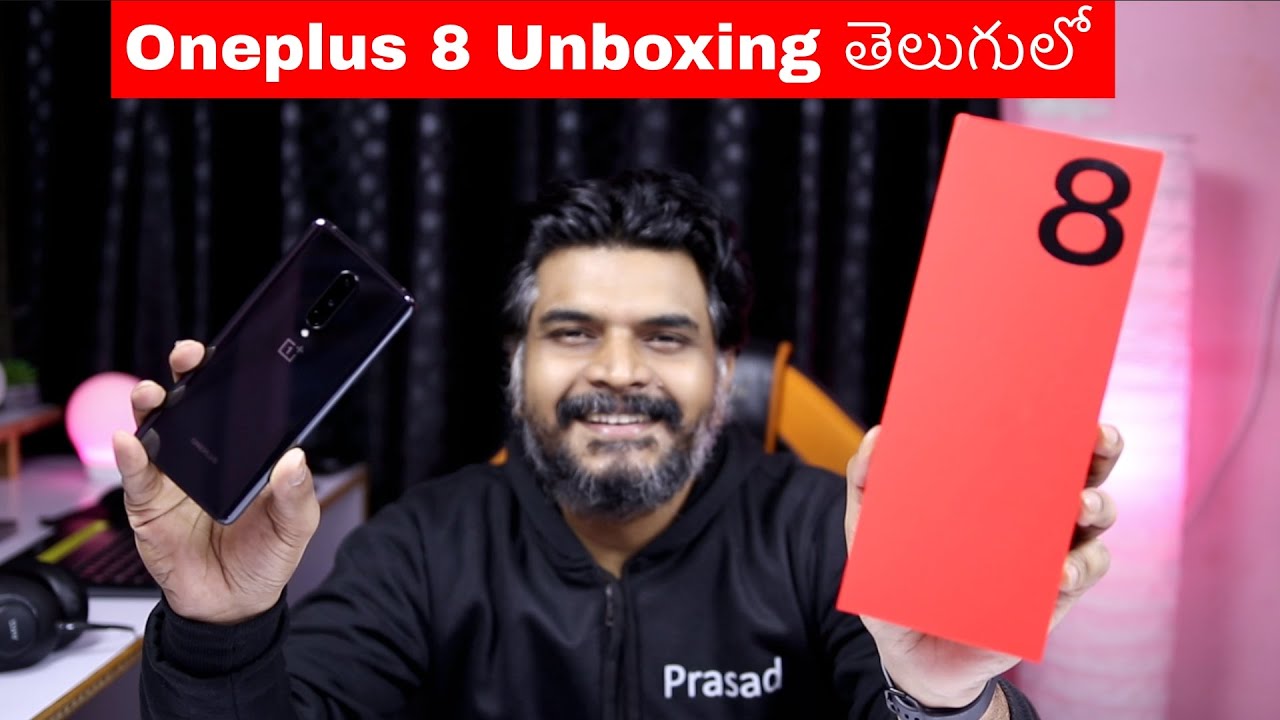 Oneplus 8 Unboxing & initial impressions ll in Telugu ll