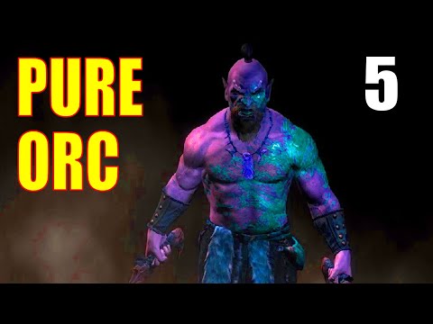 Skyrim HARDCORE PURE ORC BUILD Walkthrough - No Magic, No Potions - Part 5, Horseback