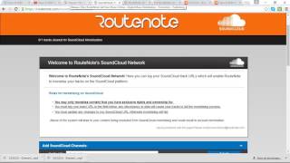 Monetize Soundcloud : Using Routenote (UPDATED 2016)