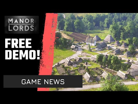 MANOR LORDS - FREE DEMO FOR ALL! SUPER EXCITING CITY BUILDER & STRATEGY GAME