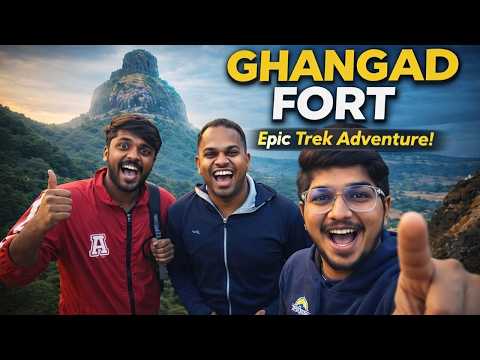 Sahyadri ka Hidden Fort! Ghangad Trek Full Experience😍