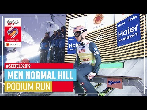 Stefan Kraft | Bronze Medal | Men's NH | Seefeld | FIS Nordic World Ski Championships