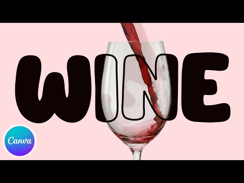 Text Masking Effect in Canva Text Clipping Mask Effect Tutorial