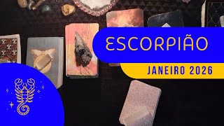 Escorpião - Janeiro | Conexão leal e profunda! Janeiro de limpeza.