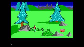 King's Quest IBM PCjr. Real Hardware RGBI Capture Playthrough