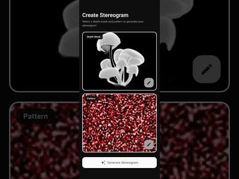Magic Eye Stereogram Generator