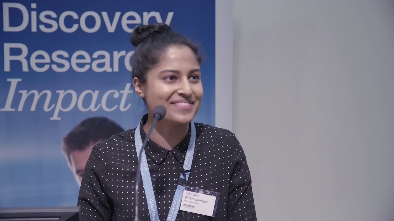 2018 AMREP information evening - Lakshanie Wickramasinghe