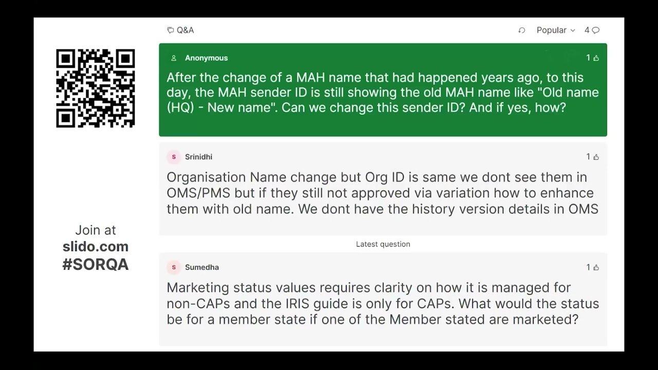 Q&A Clinic on S, O, R management services - June 2026