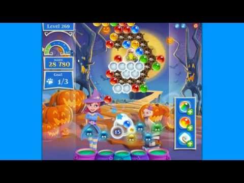 Bubble Witch 2 Saga Level 269 NEW  -  21 MOVES