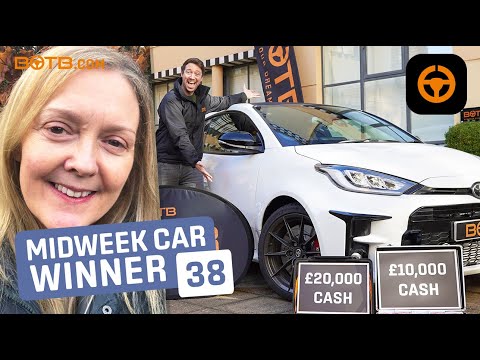 BOTB Midweek Car Competition Winner! Sandie Davis – Toyota GR Yaris + £30k – Week 4 2021
