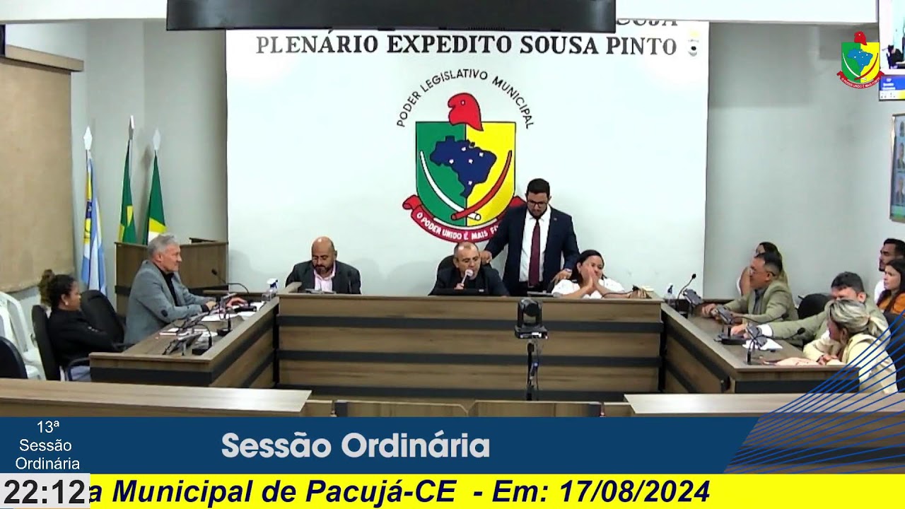 13ª SESSÃO ORDINÁRIA - 17 DE AGOSTO DE 2024