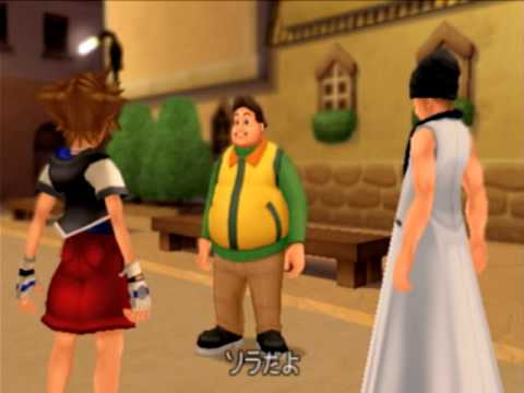KH2, Japanese cutscene: 99 - Twilight Town: First Visit (Part 3)