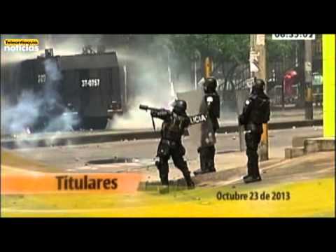 Titulares Teleantioquia Noticias AM miércoles 23 de octubre de 2013