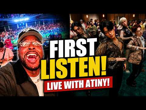 My FIRST ATEEZ \BAD\ Reaction LIVE with ATINY!