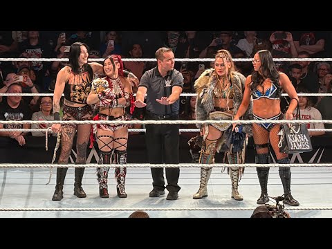 Rhea Ripley, Iyo Sky vs Giulia & Kiana James Full Match - WWE Road to WrestleMania 2/14/2026
