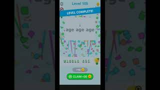 Dingbats Level 101 - 110 complete Answers Walkthrough (iOS - Android)