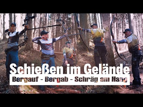 Bogenschießen im Gelände   bergauf, bergab und schräg am Hang   Grundlagen