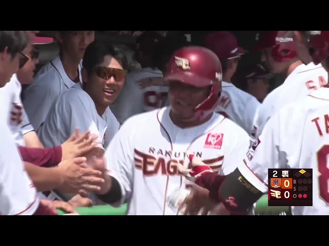【ファーム】不意を突いて先制!! イーグルス・石原彪 連携を活かしてダブルスチールで本塁生還!! 2025年8月22日 東北楽天ゴールデンイーグルス 対 オイシックス新潟アルビレックスBC