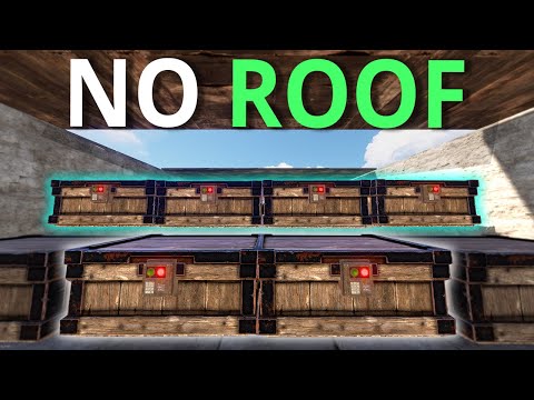 LOADED BASE HAD NO ROOF! - Rust Survival 1/4